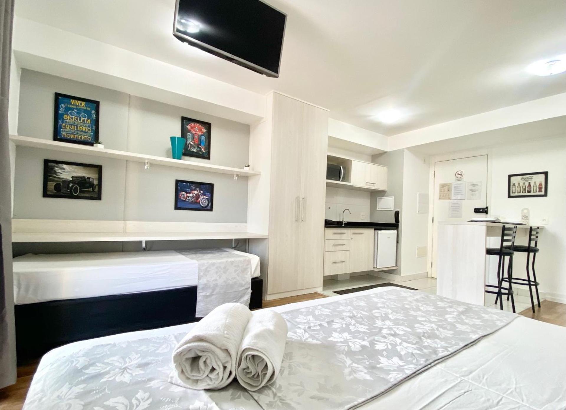 Flat Wisesp - Expo Anhembi Apartment เซาเปาโล ภายนอก รูปภาพ
