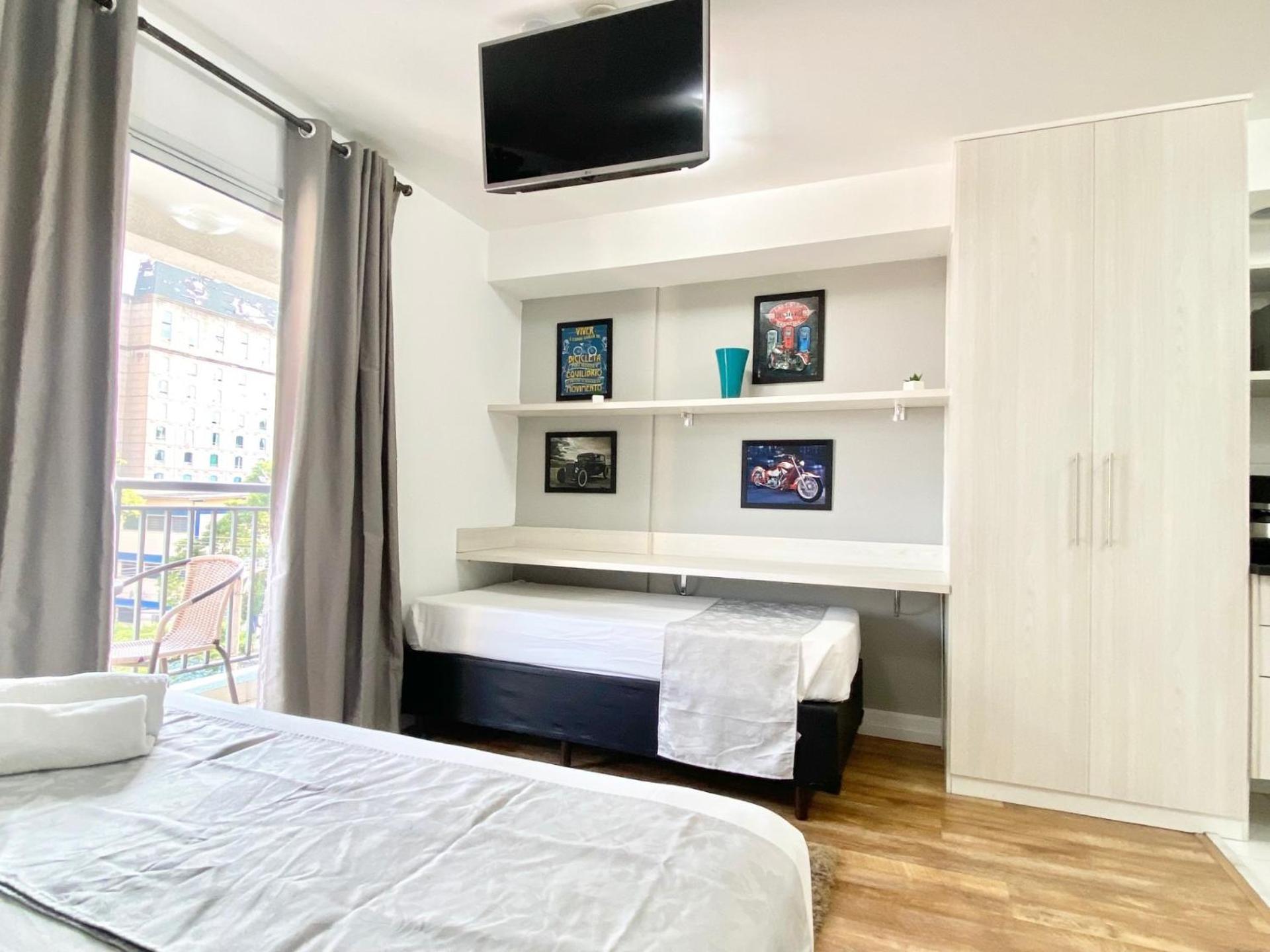 Flat Wisesp - Expo Anhembi Apartment เซาเปาโล ภายนอก รูปภาพ
